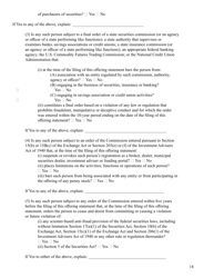 SEC Form 2930 (C) Form Under the Securities Act of 1933, Page 18