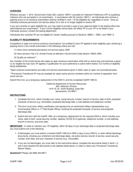 Form CALHR1094 Provisional Transitional Waiver - California, Page 2