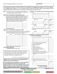Form FW-001-GC Request to Waive Court Fees (Ward or Conservatee) - California, Page 4