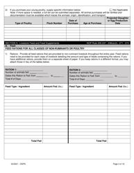 Organic System Plan for Poultry and Non-ruminants - Idaho, Page 4
