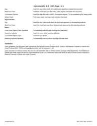Form BLR12321 Contract Bond - Illinois, Page 4
