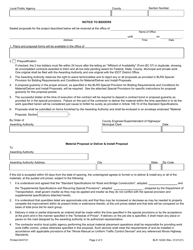 Form BLR12240 Local Public Agency Material Proposal or Deliver &amp; Install Proposal - Illinois, Page 2