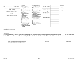 DNR Form 542-0052 Tier 2 Online Submission Report - Iowa, Page 3