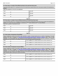Form MDOT4106 Small Business Program Application - Michigan, Page 3