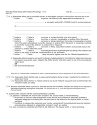 Form JC11B Order After Pretrial Hearing (Child Protective Proceedings) - Michigan, Page 3