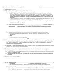 Form JC17 Order of Disposition (Child Protective Proceedings) - Michigan, Page 4