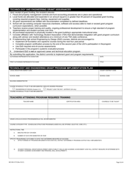 Form MO500-3175 Request for Grant Award (Rfga) Application - Missouri, Page 3