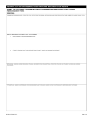 Form MO500-3175 Request for Grant Award (Rfga) Application - Missouri, Page 4