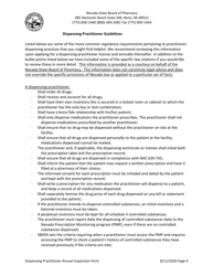 Dispensing Practitioner Annual Inspection Form - Nevada, Page 9