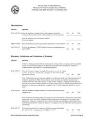 Retail Pharmacy Annual Inspection Form - Nevada, Page 8