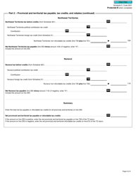 Form T2 Schedule 5 Tax Calculation Supplementary - Corporations (2020 and Later Tax Years) - Canada, Page 8