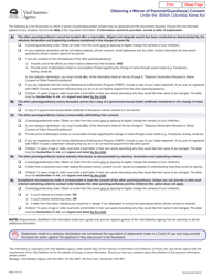 Form VSA529 Application for Change of Name - British Columbia, Canada, Page 10