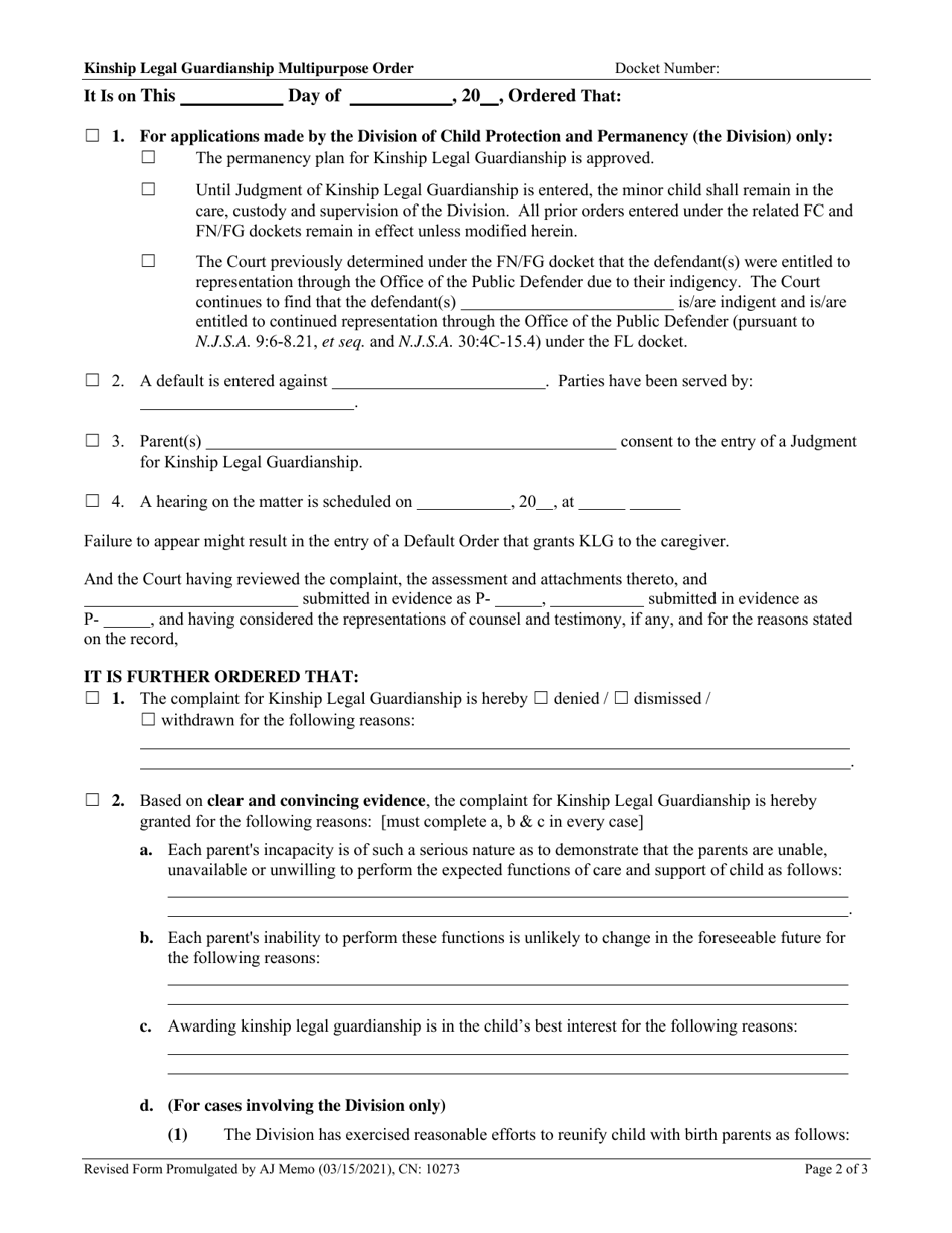 Form 10273 - Fill Out, Sign Online and Download Printable PDF, New ...