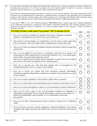 Applications - Bar Exam - Oregon, Page 15