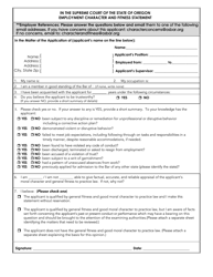 Applications - Bar Exam - Oregon, Page 22