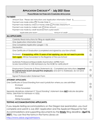 Applications - Bar Exam - Oregon, Page 4