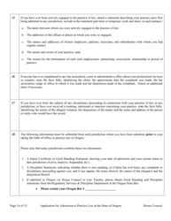 Applications - House Counsel - Oregon, Page 19