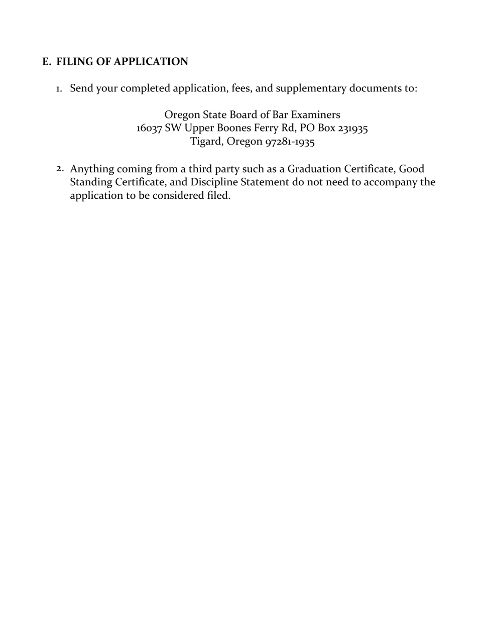Applications - House Counsel - Oregon, Page 3