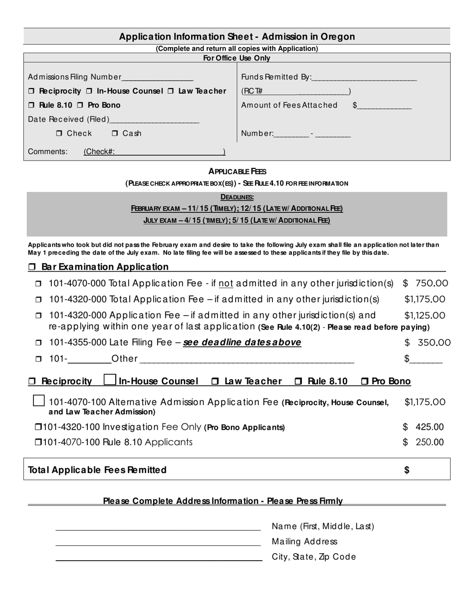 Applications - House Counsel - Oregon, Page 5