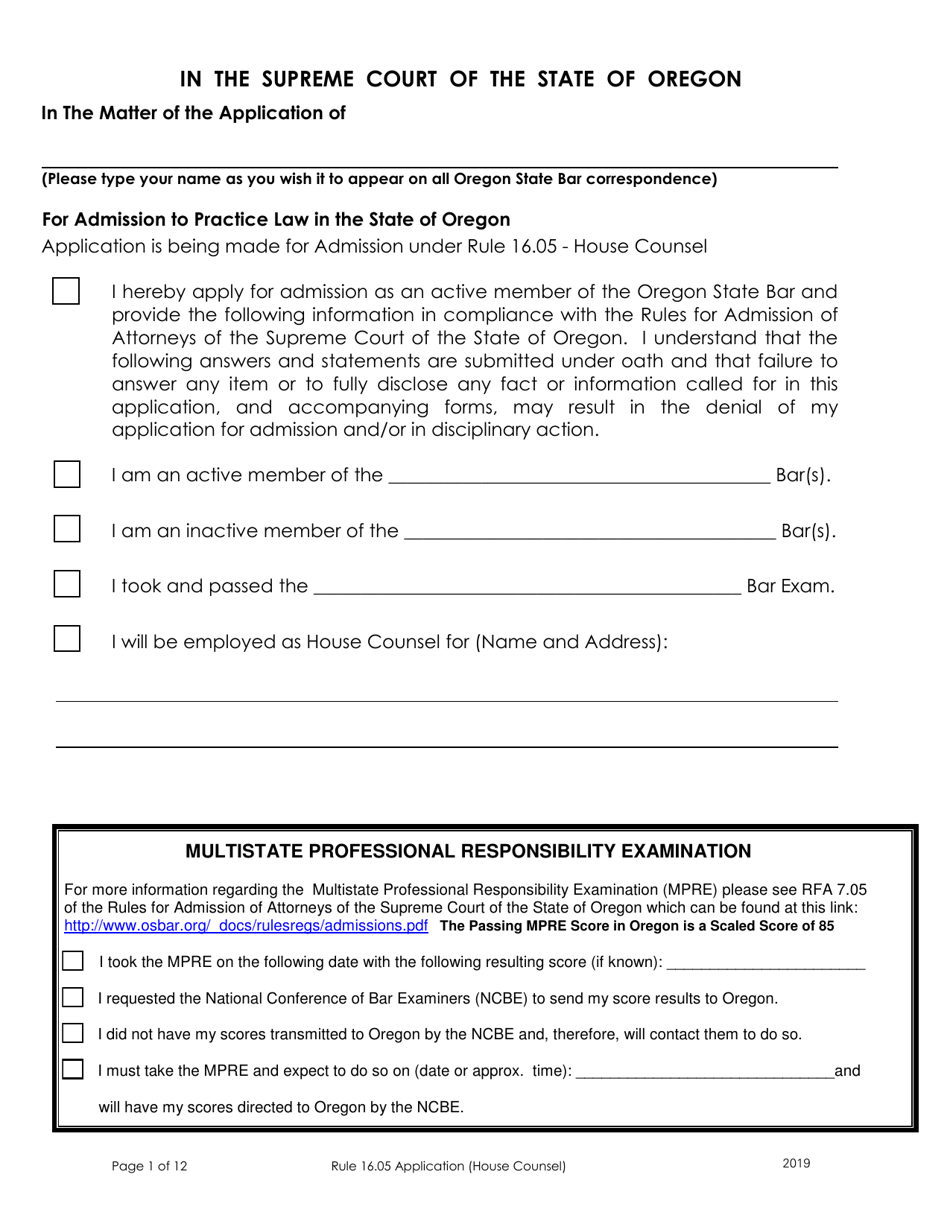 Applications - House Counsel - Oregon, Page 6