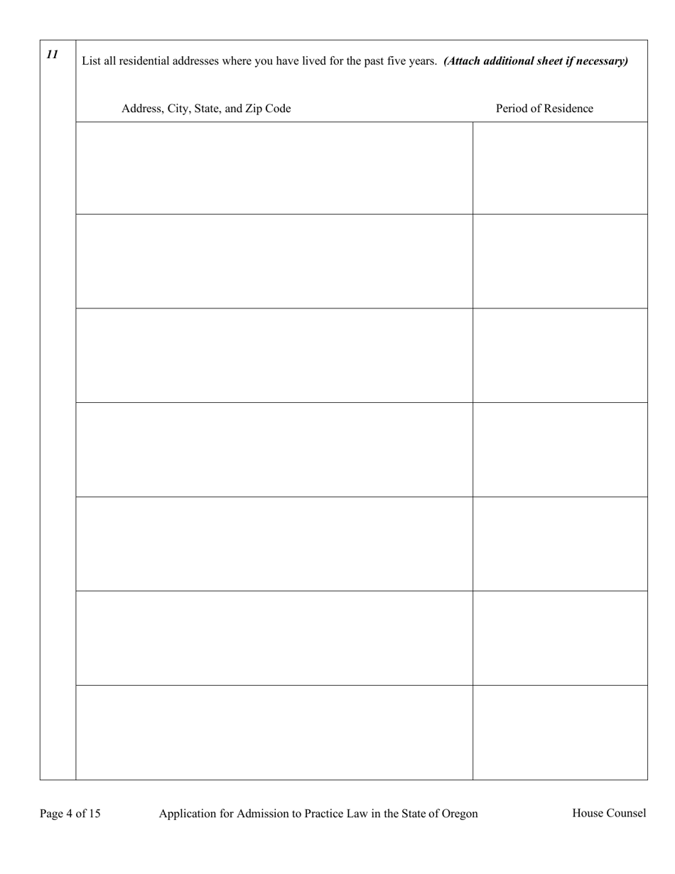 Applications - House Counsel - Oregon, Page 9