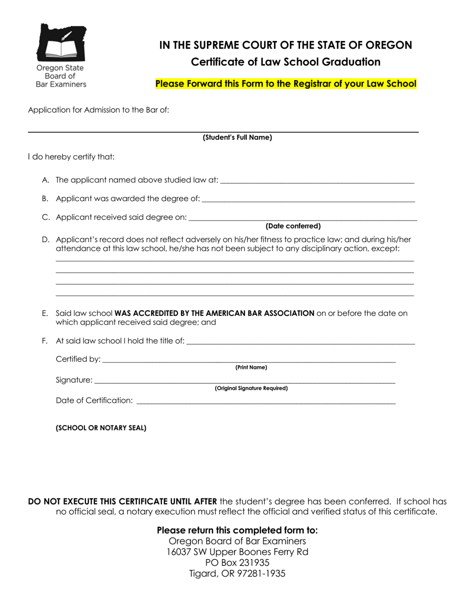 Applications - Reciprocity - Oregon, Page 29