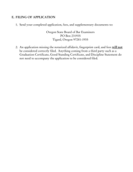 Applications - Reciprocity - Oregon, Page 3