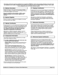 Form PSRS-278 Application for Credit for out-Of- State Service - Pennsylvania, Page 2