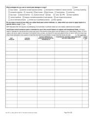 RICO Form 102 Rhode Island Certified Organic Farm Plan Questionnaire - Rhode Island, Page 13
