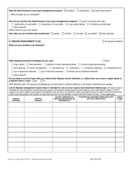 RICO Form 102 Rhode Island Certified Organic Farm Plan Questionnaire - Rhode Island, Page 14