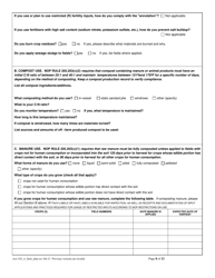 RICO Form 102 Rhode Island Certified Organic Farm Plan Questionnaire - Rhode Island, Page 8