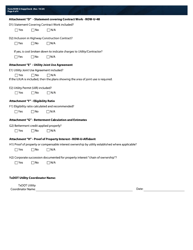 Form ROW-U-SUPPCHECK Supplemental Utility Adjustment Checklist - Texas, Page 4