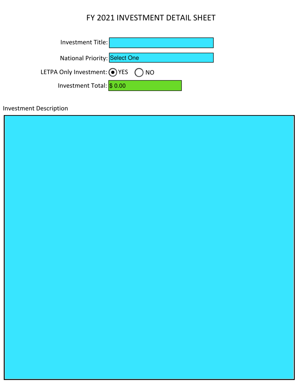 District Level Investment Justification Form - Tennessee, Page 12