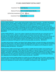 Sample Completed District Level Investment Justification Form - Tennessee, Page 4