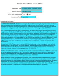 Sample Completed District Level Investment Justification Form - Tennessee, Page 7