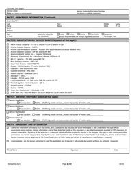Form IID-01 Application for Authorization of Ignition Interlock Vendor - Texas, Page 2