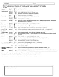 Form DLD6A Driver License/Id Card Application - Utah, Page 2