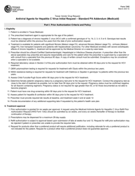 Form 1342 Antiviral Agents for Hepatitis C Virus Initial Request - Standard Pa Addendum (Medicaid) - Texas