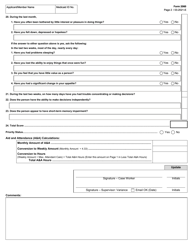 Form 2060 Needs Assessment Questionnaire and Task/Hour Guide - Texas, Page 2