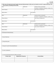 Form 2603 Star Kids Individual Service Plan (Isp) Narrative - Texas, Page 3