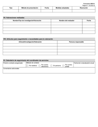 Formulario 2603-S Explicacion Del Plan Individual De Servicios (Isp) De Star Kids - Texas (Spanish), Page 8