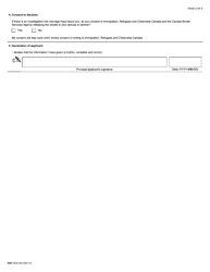Form IMM5532 Relationship Information and Sponsorship Evaluation Form - Canada, Page 4