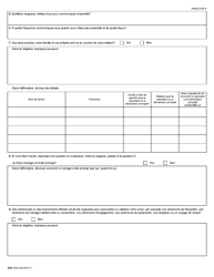 Forme IMM5532 Renseignements Sur La Relation Et Evaluation Du Parrainage - Canada (French), Page 6