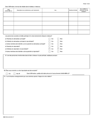 Forme IMM5532 Renseignements Sur La Relation Et Evaluation Du Parrainage - Canada (French), Page 7