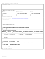 Forme IMM5650 Offre D&#039;emploi Presentee a Un Ressortissant Etranger - Programme Pilote D&#039;immigration Au Canada Atlantique - Canada (French), Page 2