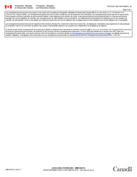 Forme IMM5646 Declaration Du Gardien - Gardien Pour Enfants Mineurs Etudiant Au Canada - Canada (French), Page 3