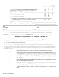QME Form 111 Qualified Medical Evaluator&#039;s Findings Summary Form - Unrepresented Injured Employee Cases Only - California, Page 2