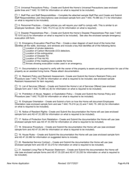 Application for License to Operate an Assisted Living Home - Alaska, Page 4