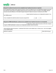 Form 1149A Determining Worker/Independent Operator Status - Trucking Industry - Ontario, Canada, Page 4