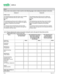 Form 1168A Determining Worker/Independent Operator Status Questionnaire - Logging Industry - Ontario, Canada, Page 4